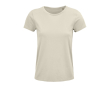 Women's t-shirt from 100% cotton, 150 g/m2, SOL'S Crusade colour natural