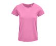 Women's t-shirt from 100% cotton, 150 g/m2, SOL'S Crusade colour pink