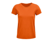 Women's t-shirt from 100% cotton, 150 g/m2, SOL'S Crusade colour orange