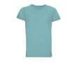 T-shirt from organic cotton, 150 g/m2, SOL'S Crusader colour pastel blue