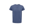 T-shirt from organic cotton, 150 g/m2, SOL'S Crusader colour denim blue
