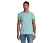 T-shirt from organic cotton, 150 g/m2, SOL'S Crusader colour turquoise