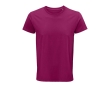 T-shirt from organic cotton, 150 g/m2, SOL'S Crusader colour fuchsia