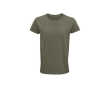 T-shirt from organic cotton, 150 g/m2, SOL'S Crusader colour khaki