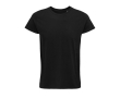 T-shirt from organic cotton, 150 g/m2, SOL'S Crusader colour black