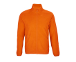 Branded men's jacket, recycled polyester, 280 g/m2, SOL'S Factor colour orange