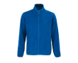 Branded men's jacket, recycled polyester, 280 g/m2, SOL'S Factor colour royal blue