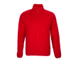 Branded men's jacket, recycled polyester, 280 g/m2, SOL'S Factor colour red