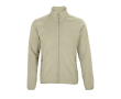 Branded men's jacket, recycled polyester, 280 g/m2, SOL'S Factor colour beige