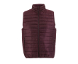 Men's branded gilet, side pockets, 280 g/m2, SOL'S Stream colour burgundy
