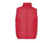 Men's branded gilet, side pockets, 280 g/m2, SOL'S Stream colour red