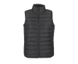Women's corporate gilet, side pockets, 280 g/m2, SOL'S Stream colour dark grey