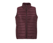 Women's corporate gilet, side pockets, 280 g/m2, SOL'S Stream colour burgundy