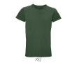 Unisex crew-neck cotton T-shirt, 150 g/m2, SOL'S Crusader  colour dark green