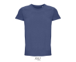 Unisex crew-neck cotton T-shirt, 150 g/m2, SOL'S Crusader  colour denim blue