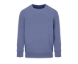 Children's sweater, recycled cotton, 280 g/m2, SOL'S Columbia colour blue