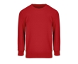 Children's sweater, recycled cotton, 280 g/m2, SOL'S Columbia colour red
