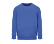 Children's sweater, recycled cotton, 280 g/m2, SOL'S Columbia colour royal blue