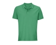 Polo shirt, 100% organic cotton, 2 buttons, 210 g/m2, SOL'S Pegase colour green