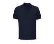 Polo shirt, 100% organic cotton, 2 buttons, 210 g/m2, SOL'S Pegase colour navy-blue