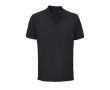 Polo shirt, 100% organic cotton, 2 buttons, 210 g/m2, SOL'S Pegase colour dark grey