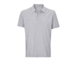 Polo shirt, 100% organic cotton, 2 buttons, 210 g/m2, SOL'S Pegase colour light grey