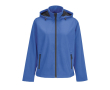 Women's softshell jacket with hood and fleece lining SOL'S colour royal blue