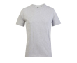 Unisex recycled materials T-shirt, round neck  colour light grey
