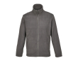 Unisex microfleece jacket with zip and pockets SOL'S colour dark grey