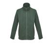 Unisex microfleece jacket with zip and pockets SOL'S colour bottle green