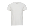 Unisex semi-combed cotton V-neck T-shirt SOL'S colour off white