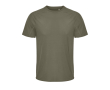 Breathable recycled polyester T-shirt SOL'S colour military green