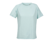 Women's breathable recycled polyester T-shirt SOL'S colour washed blue