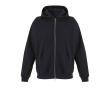 Unisex cotton zip-up hoodie 450g/m² SOL'S LEGACY colour black