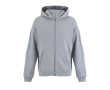 Unisex cotton zip-up hoodie 450g/m² SOL'S LEGACY colour light grey
