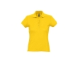 Slim fit women's polo shirt, 100% cotton, 170 g/m2, SOL'S Passion colour gold