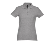 Slim fit women's polo shirt, 100% cotton, 170 g/m2, SOL'S Passion colour grey