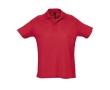 Polo shirt made from 100% cotton, 170 g/m2, SOL'S Planet Men colour red