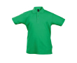 Children's polo shirts, 100% cotton, 170 g/m2, SOL'S Summer II colour green