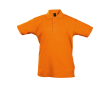 Children's polo shirts, 100% cotton, 170 g/m2, SOL'S Summer II colour orange