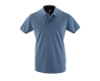 2-button polo shirt, 100% cotton, 180 g/m2, SOL'S Perfect, colour petrol blue