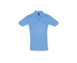 2-button polo shirt, 100% cotton, 180 g/m2, SOL'S Perfect, colour pastel blue