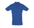 2-button polo shirt, 100% cotton, 180 g/m2, SOL'S Perfect, colour royal blue