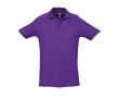 Polo shirt made from cotton, 210 g/m2, SOL'S Spring colour purple