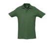 Polo shirt made from cotton, 210 g/m2, SOL'S Spring colour dark green