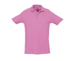 Polo shirt made from cotton, 210 g/m2, SOL'S Spring colour pink
