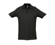 Polo shirt made from cotton, 210 g/m2, SOL'S Spring colour black