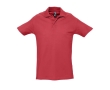 Polo shirt made from cotton, 210 g/m2, SOL'S Spring colour red