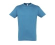 Unisex t-shirt from 100% cotton, 150 g/m2, SOL'S Regent colour cyan blue