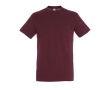 Unisex t-shirt from 100% cotton, 150 g/m2, SOL'S Regent colour garnet